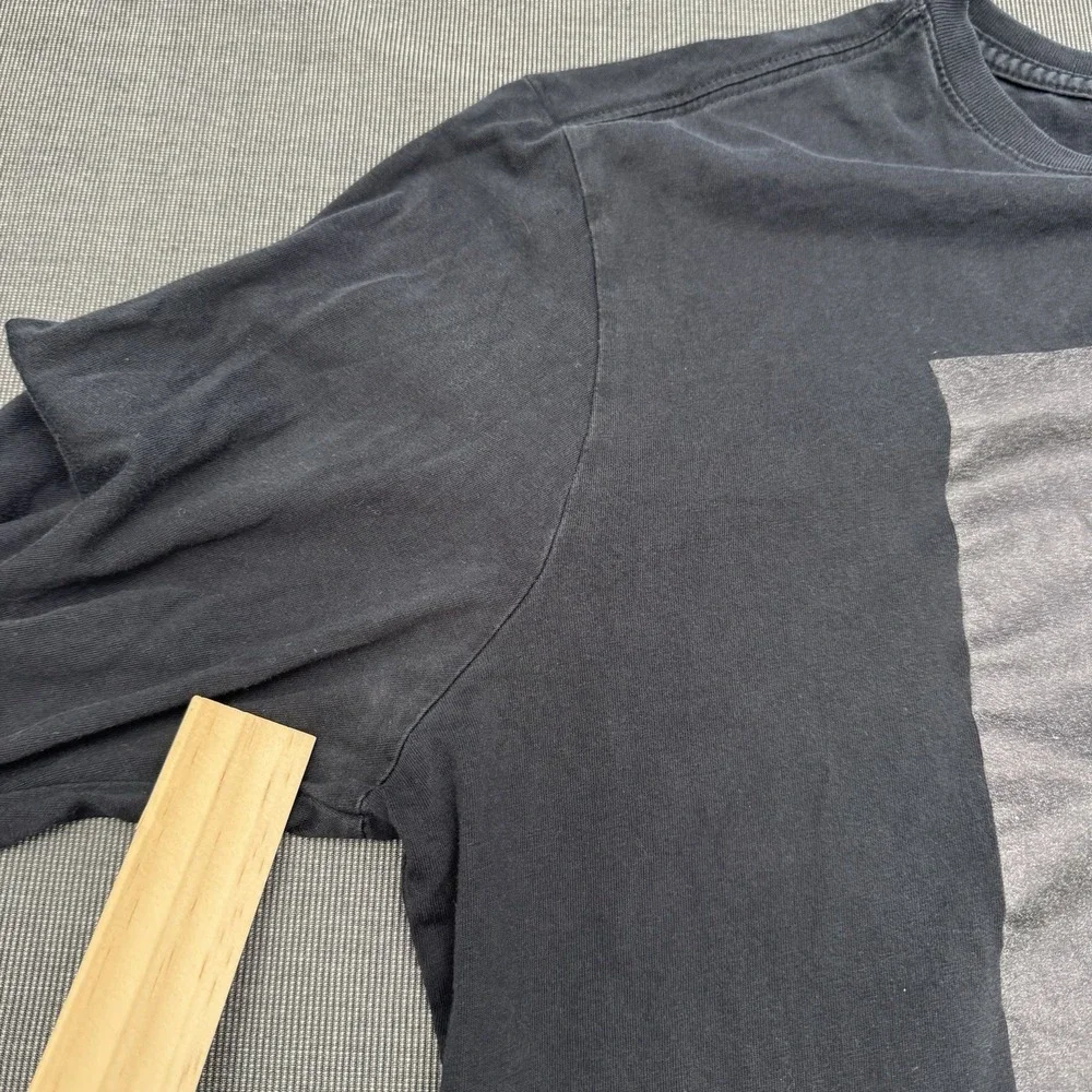 Air Jordan Jumpman‎ Logo Mens XL Black Long Sleeve T-shirt Screenprint Crewneck